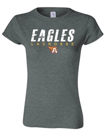 AHS Lacrosse Ladies Dark Grey T-Shirt - Orders due by Wednesday, March 13, 2024